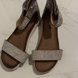 Elegant Silver Sandals